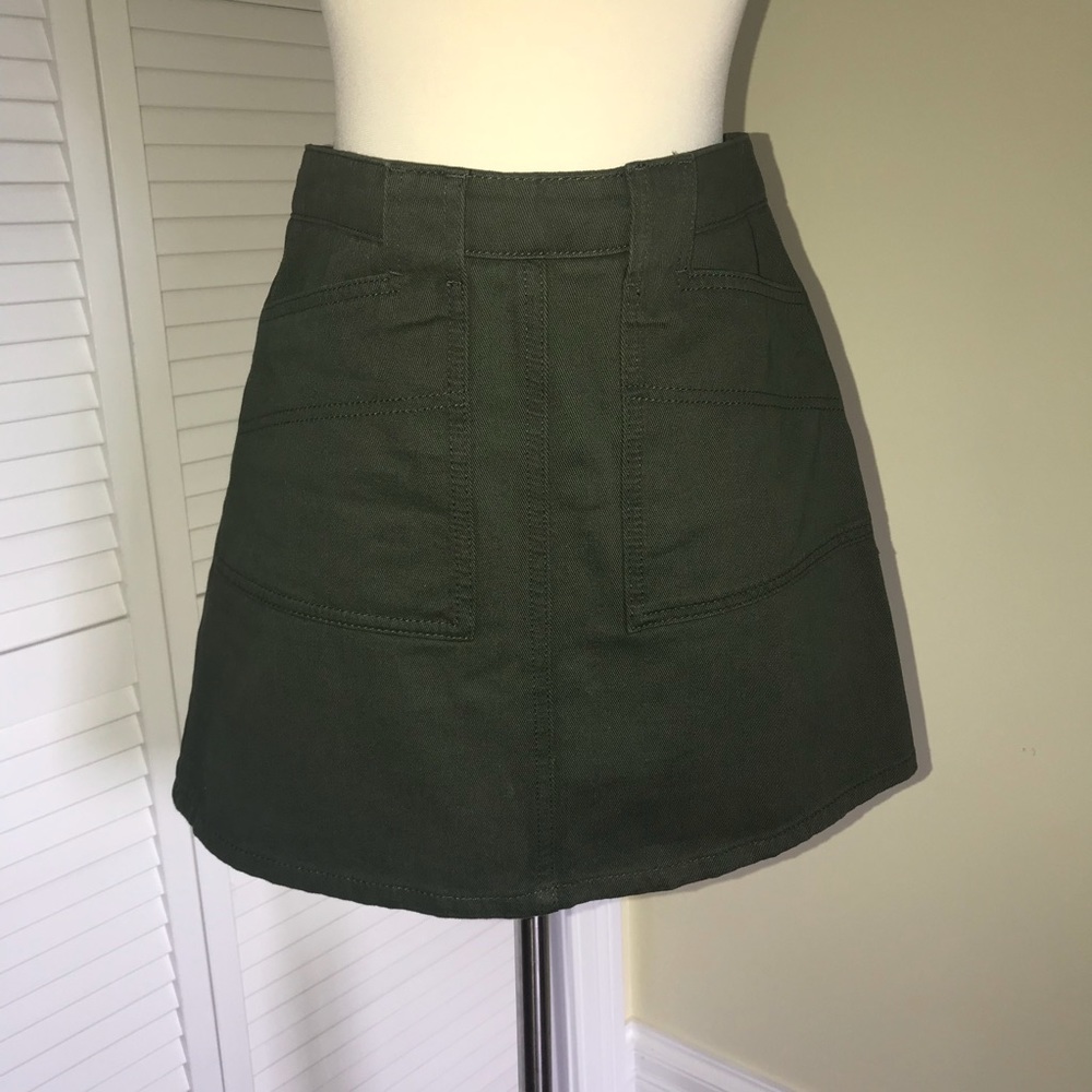 BDG Khaki green skirt